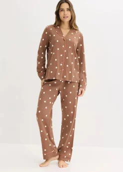 Discount Pyjama aus weicher Baumwolle Damen Nachtwäsche|Wäsche·Nachtwäsche