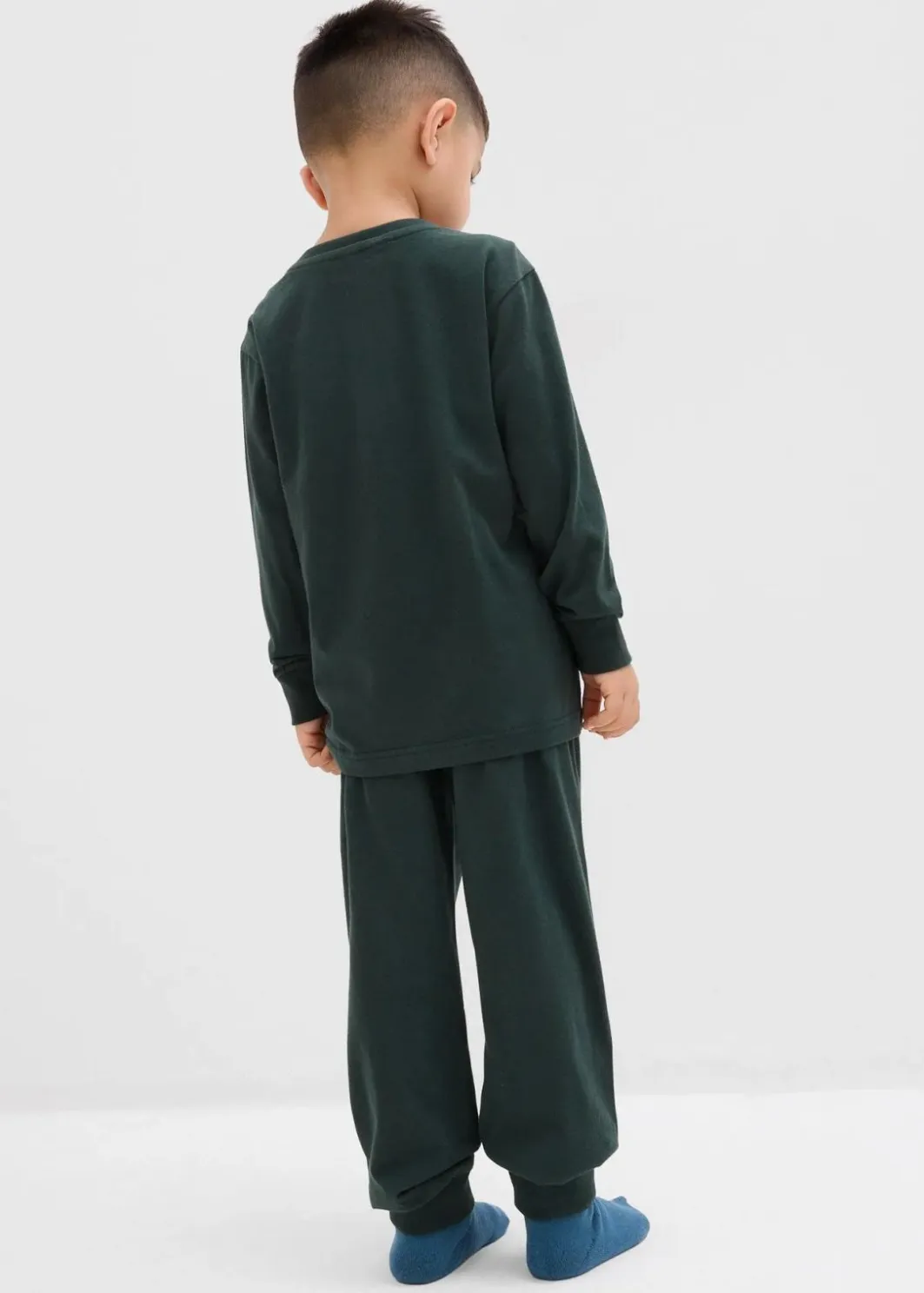Pyjama aus weicher Baumwolle mit nachtleuchtendem Druck (2.tlg Set) Kinder Jungen·Nachtwäsche|Mädchen·Nachtwäsche