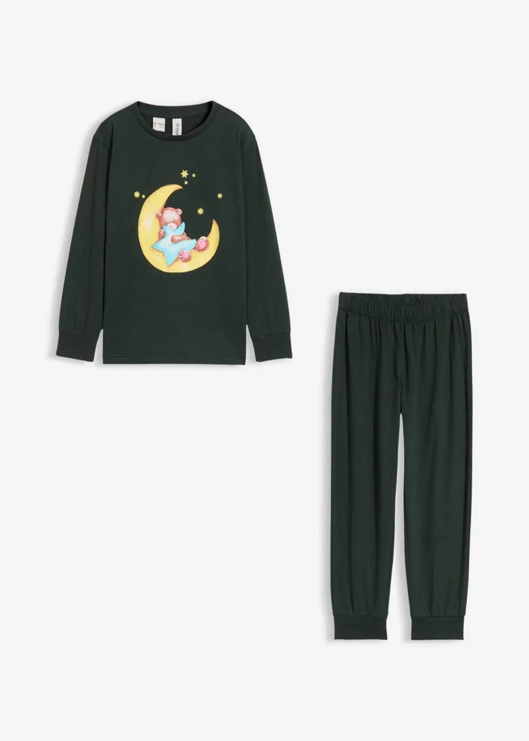 Pyjama aus weicher Baumwolle mit nachtleuchtendem Druck (2.tlg Set) Kinder Jungen·Nachtwäsche|Mädchen·Nachtwäsche