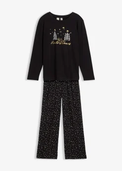 New Pyjama aus weicher Baumwolle mit Glitzerdruck Kinder Jungen·Nachtwäsche|Mädchen·Nachtwäsche
