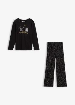 New Pyjama aus weicher Baumwolle mit Glitzerdruck Kinder Jungen·Nachtwäsche|Mädchen·Nachtwäsche