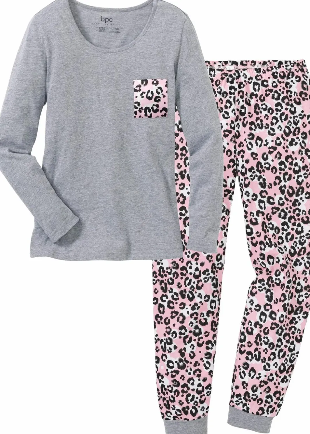Pyjama mit Bio-Baumwolle Damen Wäsche·Nachtwäsche|Nachhaltigere Materialien