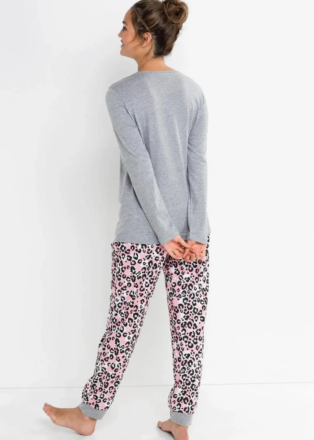 Pyjama mit Bio-Baumwolle Damen Wäsche·Nachtwäsche|Nachhaltigere Materialien