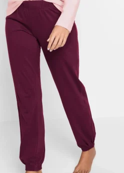 Damen bonprix Nachhaltigere Materialien|Nachtwäsche|Pyjama mit Bio-Baumwolle