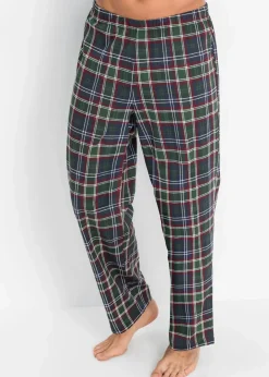 Online Pyjama mit Bio-Baumwolle und langen Ärmeln Herren Pyjamas|Große Größen