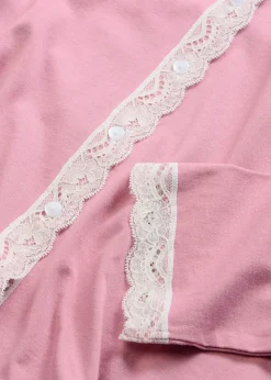 New Pyjama mit Knopfleiste Damen Wäsche·Nachtwäsche|Nachtwäsche