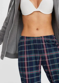 Clearance Pyjamahose aus reiner Baumwolle (3er Pack) Damen Nachtwäsche