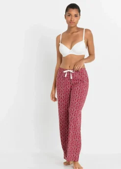 Best Pyjamahose aus reiner Bio-Baumwolle (2er Pack) Damen Wäsche·Nachtwäsche|Nachhaltigere Materialien