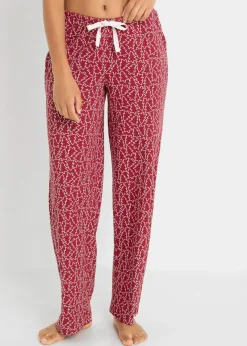 Best Pyjamahose aus reiner Bio-Baumwolle (2er Pack) Damen Wäsche·Nachtwäsche|Nachhaltigere Materialien