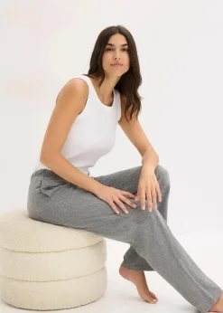 Sale Pyjamahose mit Eingriffstaschen (2er Pack) Damen Wäsche·Nachtwäsche|Nachtwäsche