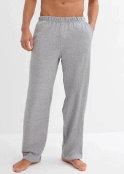 Herren bonprix Pyjamas|Große Größen|Pyjamahosen aus Jersey (2er Pack)