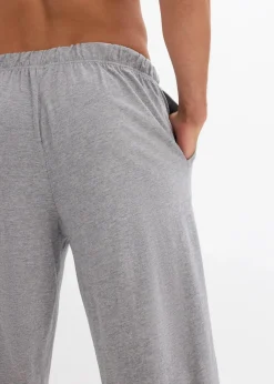 Herren bonprix Pyjamas|Große Größen|Pyjamahosen aus Jersey (2er Pack)