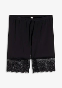 Damen bonprix Wäsche·Radler & Oberschenkelschutz|Wäsche·Socken & Strumpfhosen|Radler „Anti Scheuern“ aus kühlendem Polyamid mit Spitzenbein