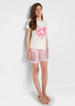 Outlet Radlerhose mit Bio-Baumnwolle (2er Pack) Kinder Mädchen 9-16 Jahre·Mehrfachpacks|Mädchen 2-8 Jahre·Nachhaltigere Materialien