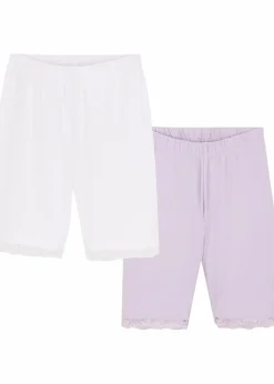 Sale Radlerhose mit Bio-Baumwolle (2er Pack) Kinder Mädchen 9-16 Jahre·Mehrfachpacks|Mädchen 2-8 Jahre·Nachhaltigere Materialien