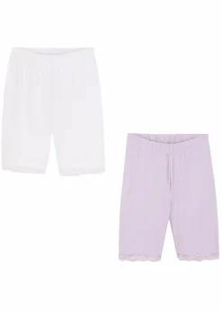 Sale Radlerhose mit Bio-Baumwolle (2er Pack) Kinder Mädchen 9-16 Jahre·Mehrfachpacks|Mädchen 2-8 Jahre·Nachhaltigere Materialien
