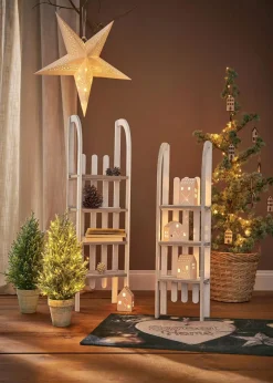 bonprix Regale|Weihnachtsdeko & -Textilien·Dekoration|Regal in Schlittenform