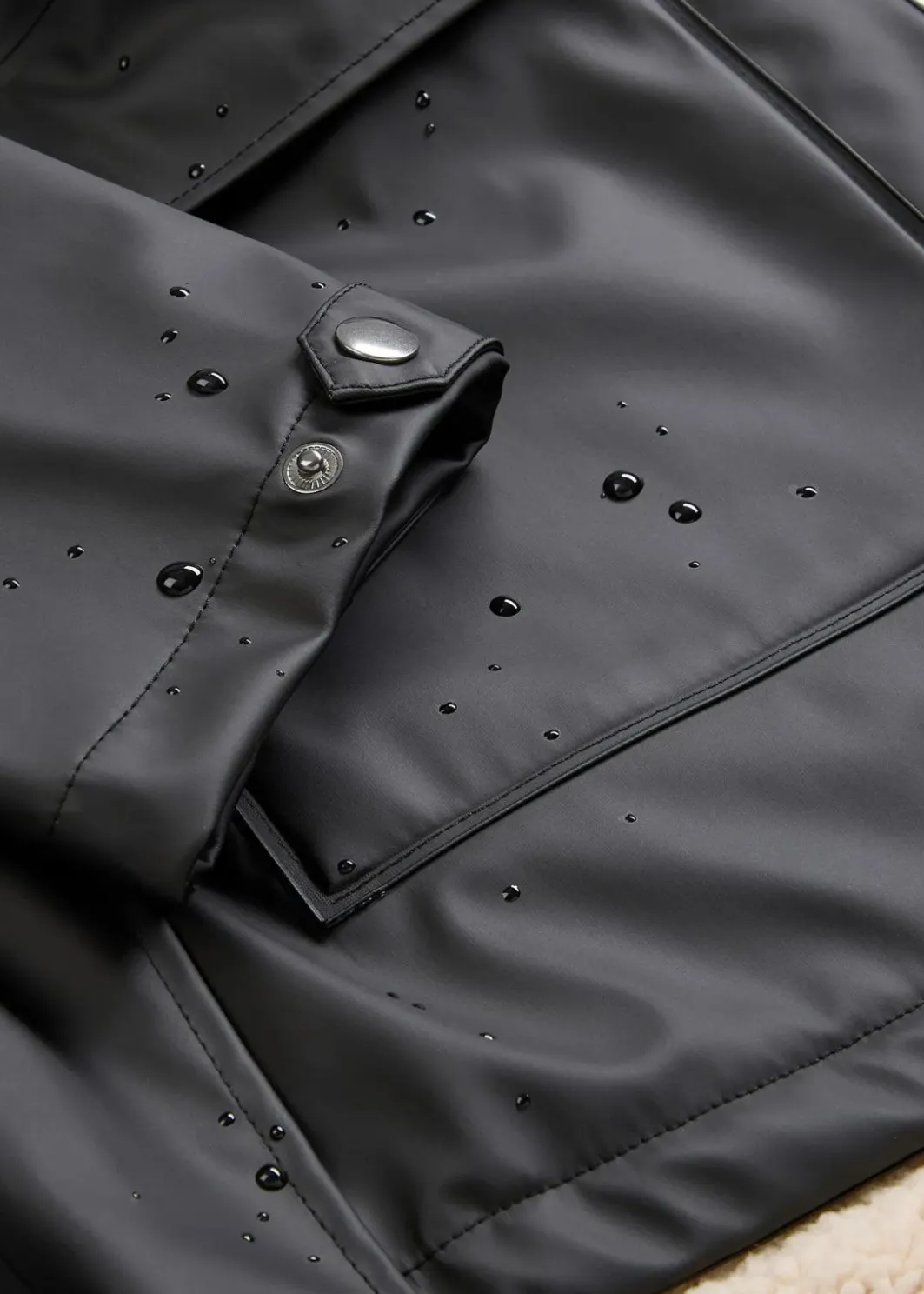 Hot Regenjacke mit Teddyfutter Damen Bekleidung·Hosen|Jacken & Mäntel