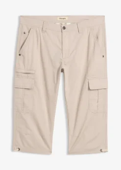 Best Regular Fit Cargo-Long-Bermuda aus reiner Baumwolle Herren Große Größen|Shorts