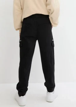 Clearance Regular Fit Cargo-Schlupfhose aus elastischen Baumwoll-Mix, Straight Kinder Jungen 9-16 Jahre·Hosen