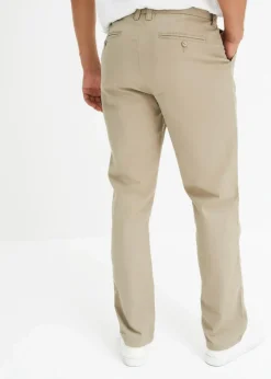 Clearance Regular Fit Chinohose aus reiner Baumwolle, Straight Herren Hosen|Basics