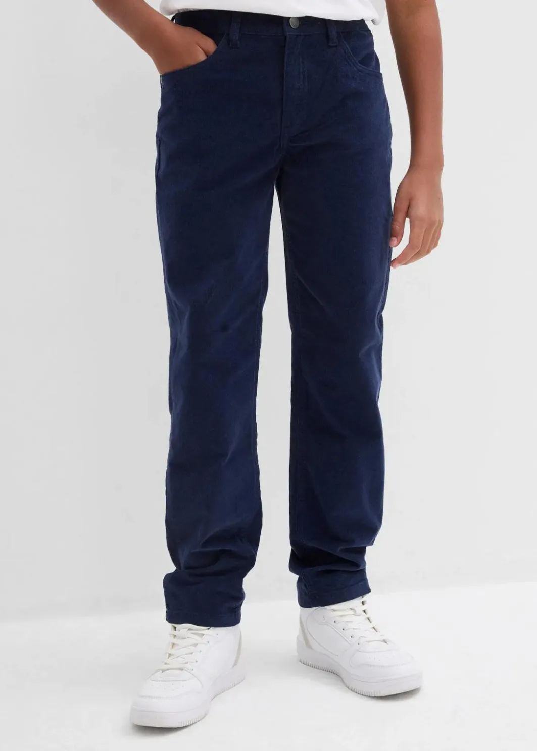 Clearance Regular Fit Cordhose aus recyclingfähigem Bio-Baumwollstretch, Straight Kinder Jungen 9-16 Jahre·Bademode|Jungen 9-16 Jahre·Hosen