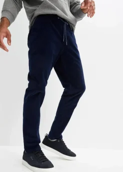 Herren bonprix Hosen|Große Größen|Regular Fit Cord-Schlupfhose, Straight
