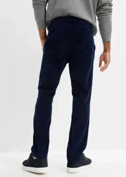 Herren bonprix Hosen|Große Größen|Regular Fit Cord-Schlupfhose, Straight