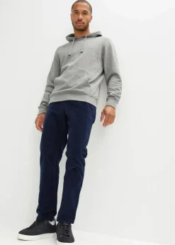 Herren bonprix Hosen|Große Größen|Regular Fit Cord-Schlupfhose, Straight