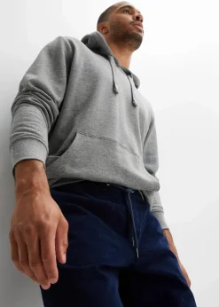 Herren bonprix Hosen|Große Größen|Regular Fit Cord-Schlupfhose, Straight
