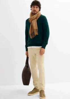 Herren bonprix Große Größen|Hosen|Regular Fit Cord-Schlupfhose, Straight
