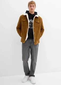 Discount Regular Fit Jeans aus reiner Baumwolle mit Komfortbund, Straight Herren Große Größen|Jeans