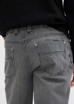 Discount Regular Fit Jeans aus reiner Baumwolle mit Komfortbund, Straight Herren Große Größen|Jeans