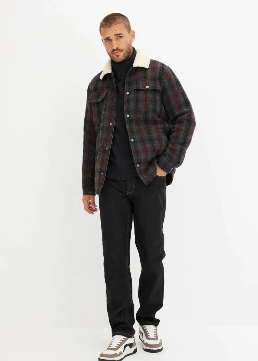 Herren bonprix Jeans|Basics|Regular Fit Jeans, Straight