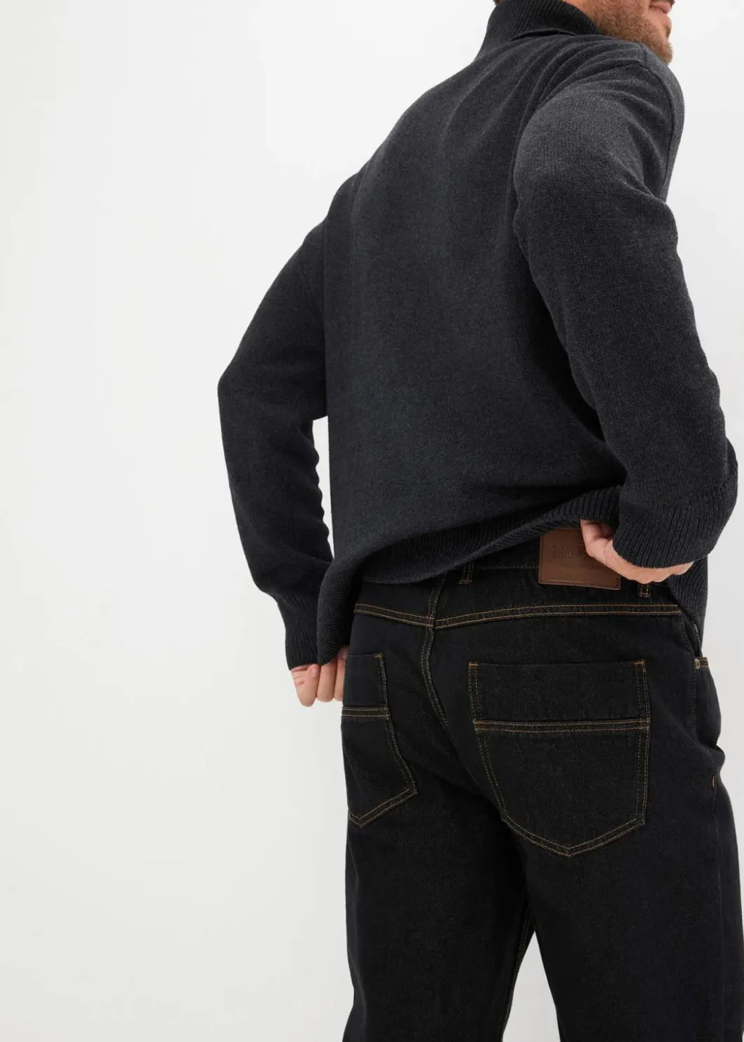 Herren bonprix Jeans|Basics|Regular Fit Jeans, Straight
