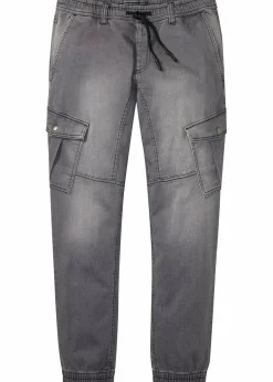 Sale Regular Fit Jeans-Jogger mit Komfortbund, Straight Herren Große Größen|Sweat