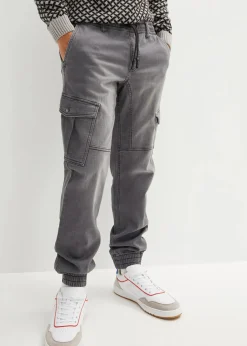 Sale Regular Fit Jeans-Jogger mit Komfortbund, Straight Herren Große Größen|Sweat