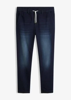 Regular Fit Jeans-Jogger mit Komfortbund, Straight Herren Große Größen|Sweat