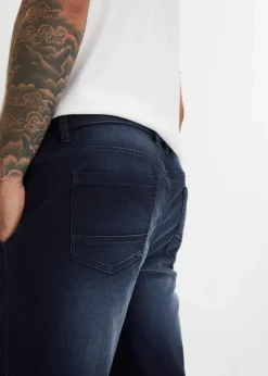 Regular Fit Jeans-Jogger mit Komfortbund, Straight Herren Große Größen|Sweat
