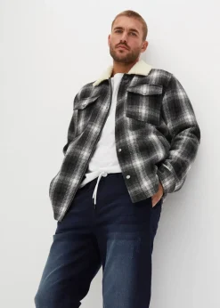 Regular Fit Jeans-Jogger mit Komfortbund, Straight Herren Große Größen|Sweat