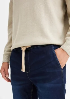 Discount Regular Fit Jeans-Jogger mit Komfortbund, Tapered Herren Große Größen|Jeans