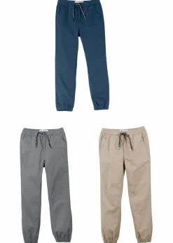 Kinder bonprix Jungen 2-8 Jahre·Jeans & Hosen|Jungen 2-8 Jahre·Mehrfachpacks|Regular Fit Schlupfhose aus reiner Baumwolle (3er Pack)