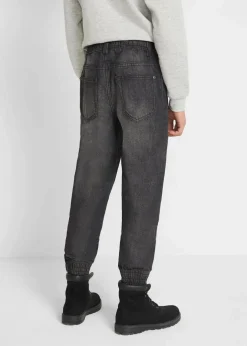 Kinder bonprix Jungen 9-16 Jahre·Jeans|Jungen 9-16 Jahre·Mehrfachpacks|Regular Fit Schlupfjeans mit Baumwolle (2er Pack)
