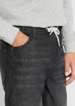 Kinder bonprix Jungen 9-16 Jahre·Jeans|Jungen 9-16 Jahre·Mehrfachpacks|Regular Fit Schlupfjeans mit Baumwolle (2er Pack)