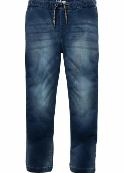 Kinder bonprix Jungen 9-16 Jahre·Bademode|Jungen 9-16 Jahre·Jeans|Regular Fit Schlupf-Sweat-Jeans, Straight