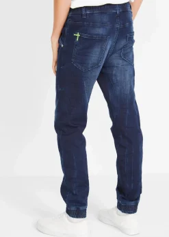 Kinder bonprix Jungen 9-16 Jahre·Bademode|Jungen 9-16 Jahre·Jeans|Regular Fit Schlupf-Sweat-Jeans, Tapered