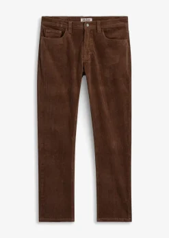 Clearance Regular Fit Stretch-Cordhose mit Komfortschnitt Herren Hosen|Große Größen