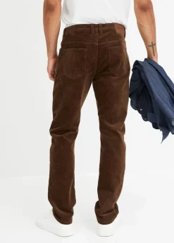 Clearance Regular Fit Stretch-Cordhose mit Komfortschnitt Herren Hosen|Große Größen