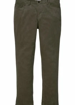 Herren bonprix Hosen|Große Größen|Regular Fit Stretch-Cordhose mit Komfortschnitt