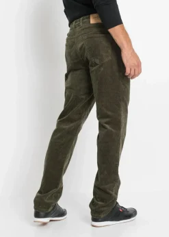 Herren bonprix Hosen|Große Größen|Regular Fit Stretch-Cordhose mit Komfortschnitt